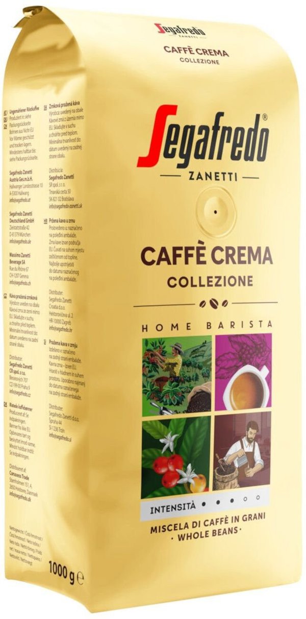 Kawa ziarnista Segafredo Caffè Crema Collezione 1kg