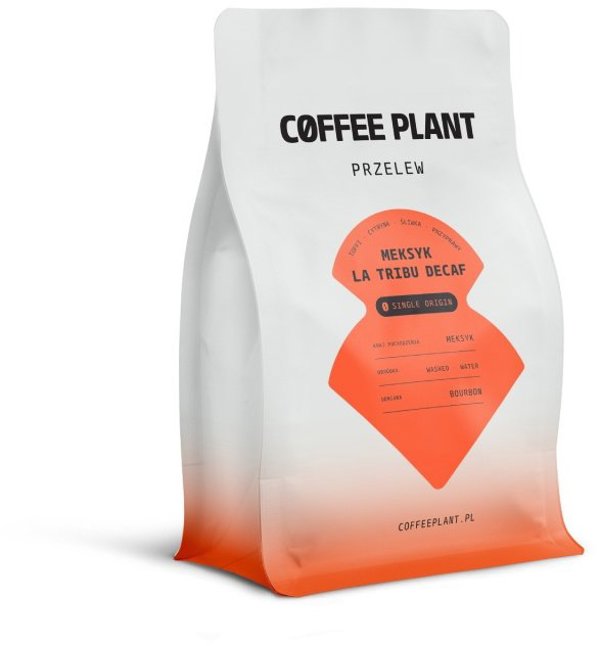 Kawa ziarnista COFFEE PLANT Meksyk La Tribu Decaf 250g - kawa bezkofeinowa