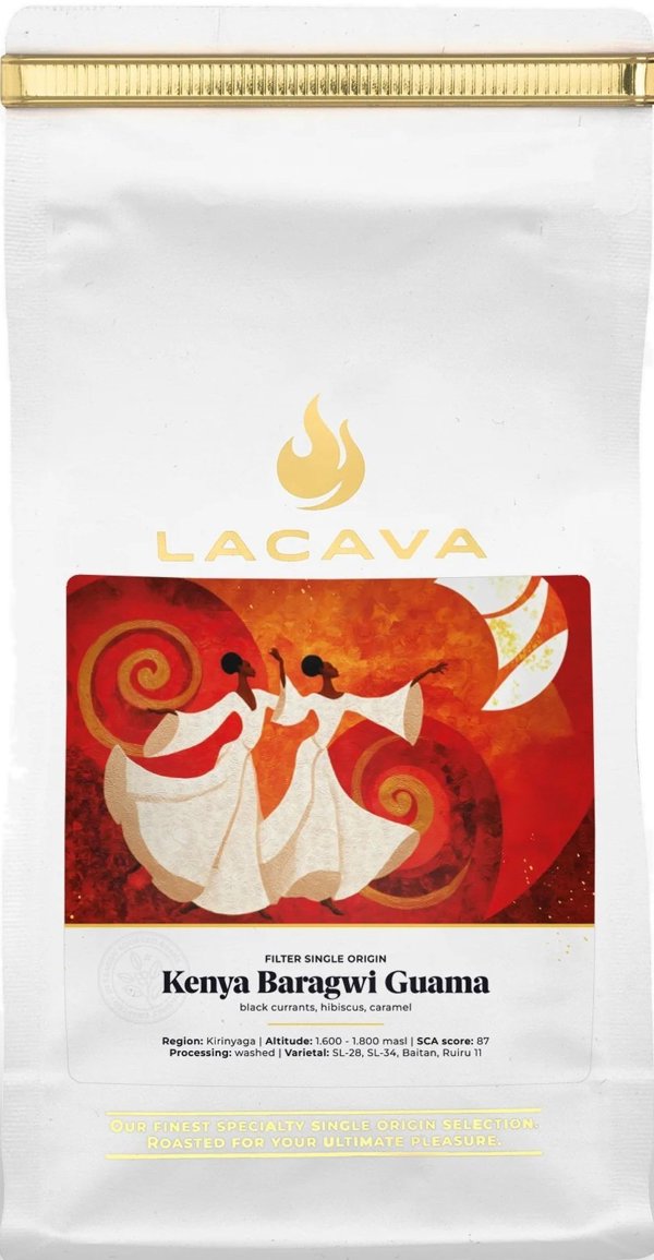 LaCava Καφές Σε Κόκκους Kenya Baragwi Guama Washed Filter 250g