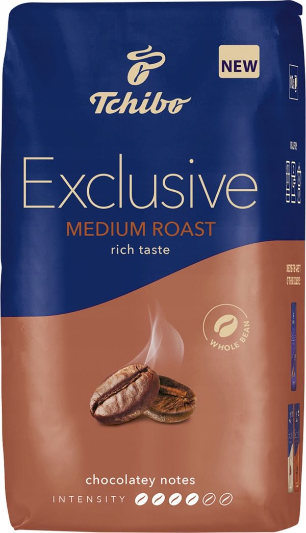 Καφές σε κόκκους Tchibo Tchibo Exclusive Medium Roast 1 kg