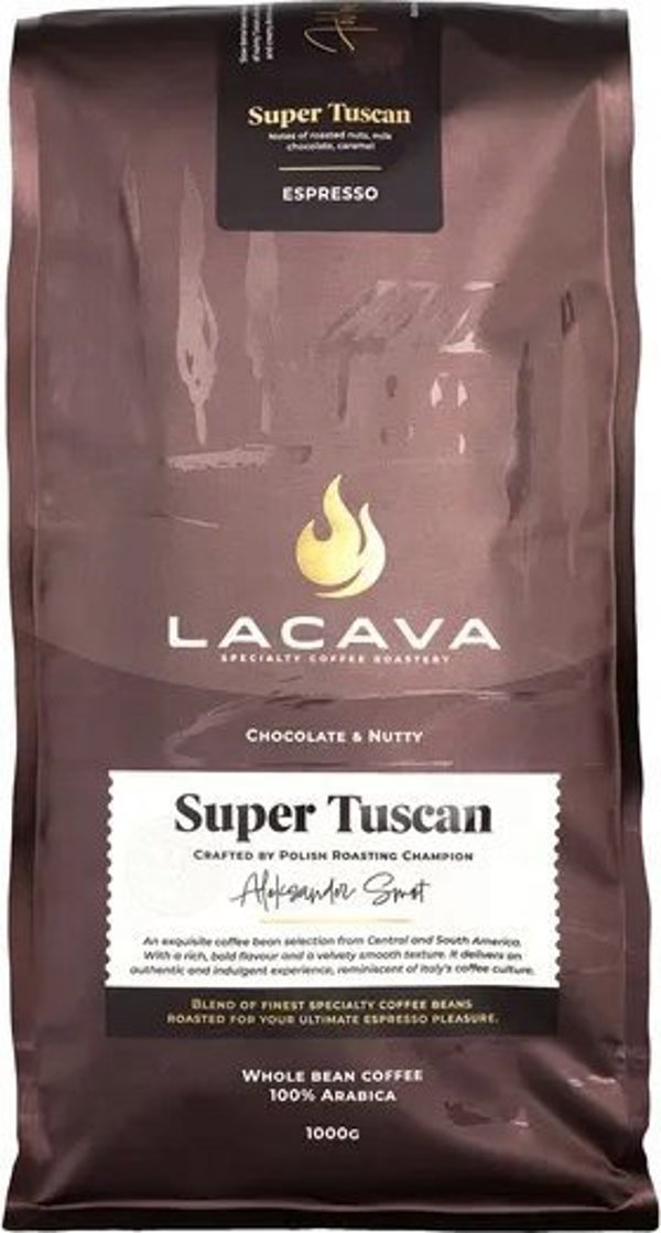 LaCava Super Tuscan Espresso Καφές σε Κόκκους 1kg