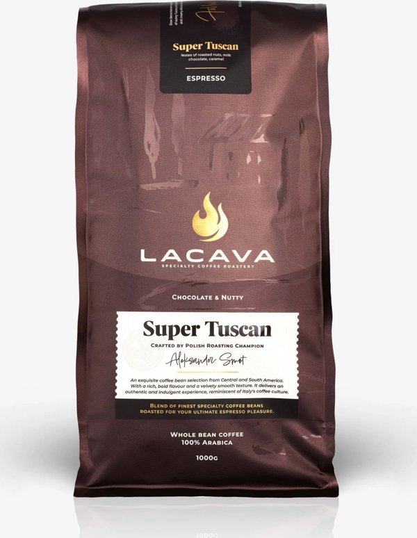 LaCava Super Tuscan Espresso Καφές σε Κόκκους 1kg