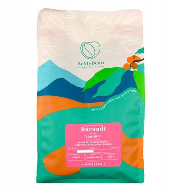 Kawa ziarnista BeMyBean Burundi Yandaro Espresso 1kg