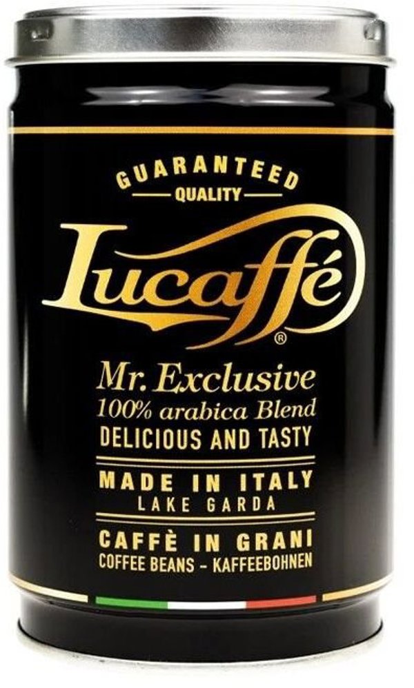 Lucaffe Mister Exclusive Καφές σε Κόκκους 100% Arabica, 250g