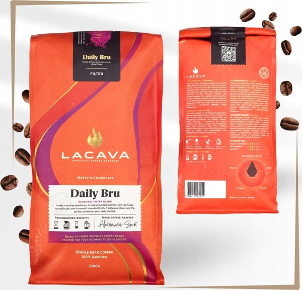 Καφές LaCava LaCava Καθημερινό Φίλτρο, 100% Arabica, 1kg