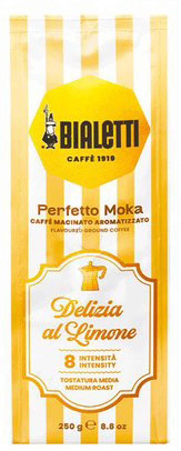 Bialetti Perfetto Moka Delizia Al Limone, Αλεσμένος Καφές, 250g