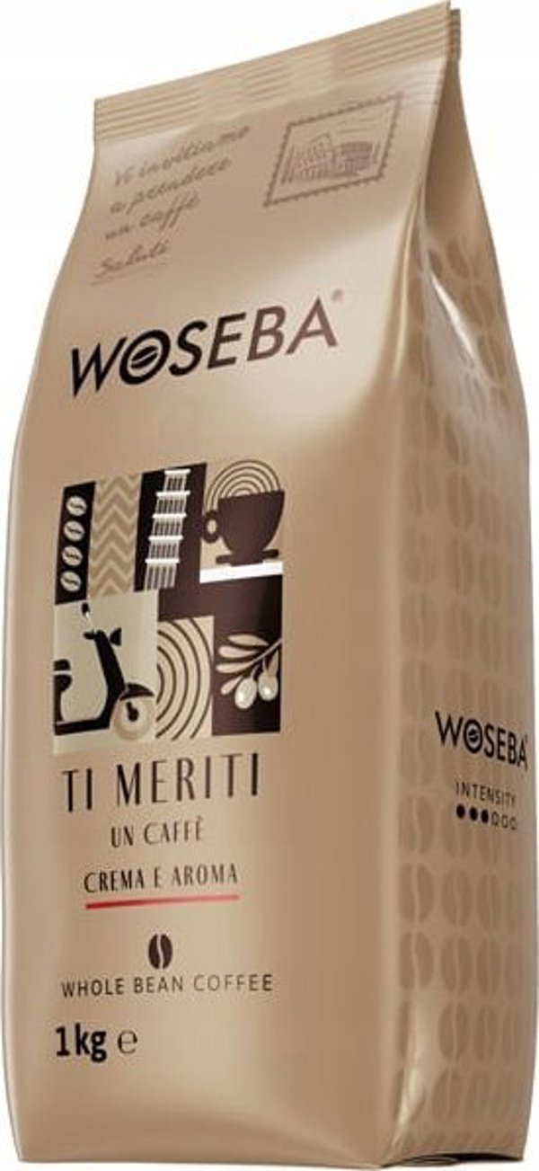 Καφές σε Κόκκους Woseba Ti Meriti Crema e Aroma, 1kg