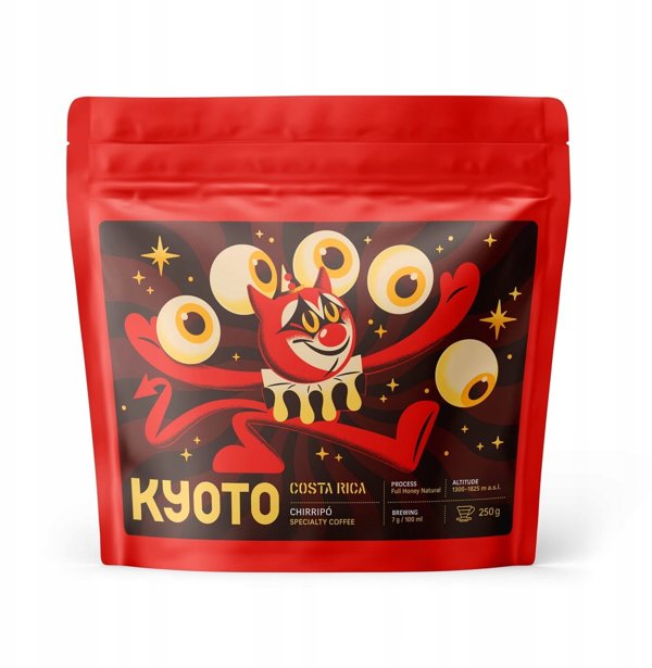 Kawa ziarnista Kyoto KYOTO - kawa ziarnista Kostaryka Urena Rojas Family Full Honey Natural Filter 250 g
