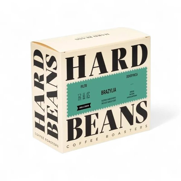 Hard Beans Coffee Brazylia Fazenda Mundo Novo The Best Sancup 2025, Καφές σε Κόκκους, Natural Filter, 250g