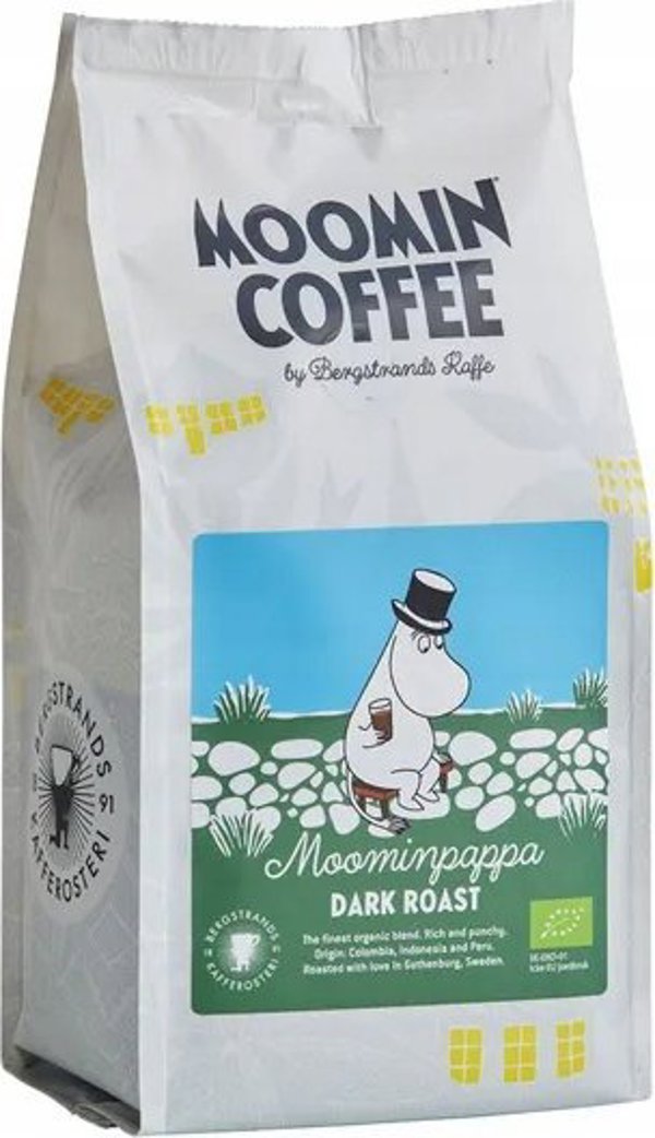 Bergstrands Kafferosteri Moomin Coffee - Moominpappa Καφές σε Κόκκους 250g