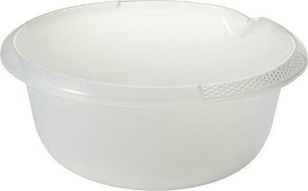Keeeper Μπολ Στρογγυλό 9L, Πλαστικό Μπολ με Στόμιο, Διαφανές, 36cm
