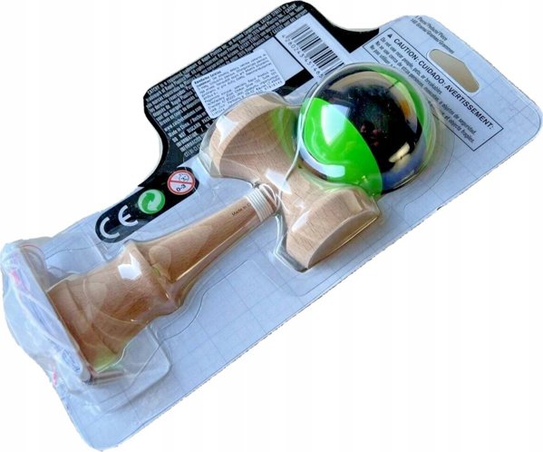 Kendama Kendama žaislas, medinis/žalias