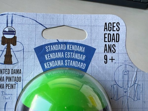 Kendama Kendama žaislas, medinis/žalias