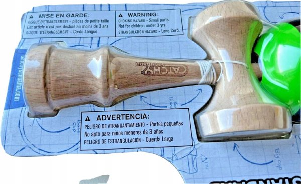 Kendama Kendama žaislas, medinis/žalias