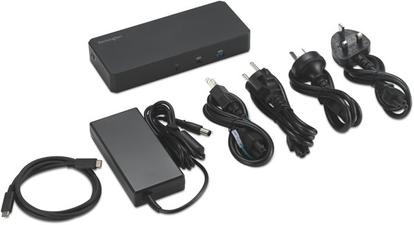 Σταθμός σύνδεσης Kensington SD4843P EQ USB-C 10Gb/s, τριπλή οθόνη, χωρίς drivers
