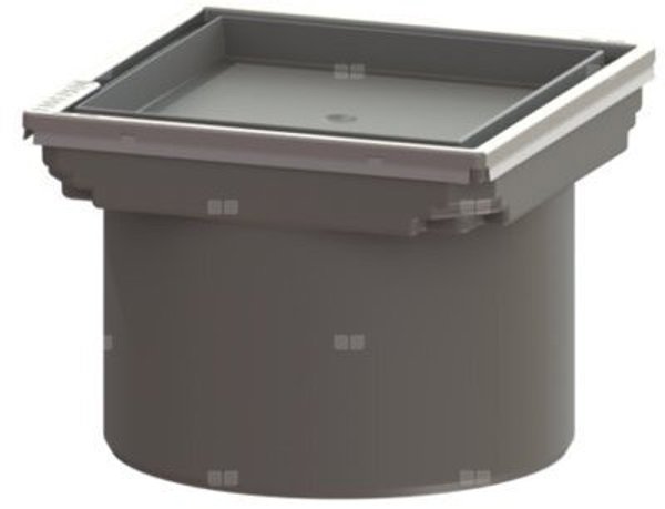 KESSEL NASADA POD PLYTKI 110X100 SYST.125 / 48211