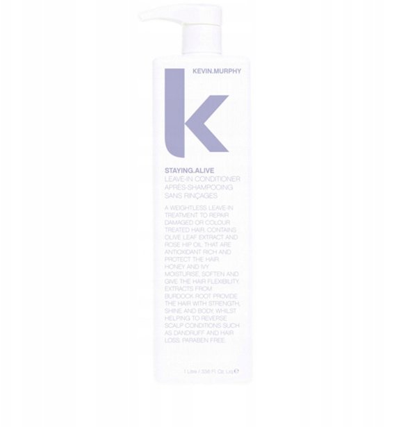 Kevin Murphy Staying Alive Leave-In Conditioner Μαλακτική Κρέμα για Ταλαιπωρημένα Μαλλιά 1000ml