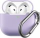 KeyBudz Elevate Keychain - προστατευτική θήκη σιλικόνης για AirPods 4ης γενιάς (lavender)