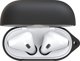 KeyBudz Elevate Keychain Προστατευτική Θήκη Σιλικόνης για Apple AirPods 1/2 - Μαύρο