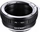 K&F Concept Αντάπτορας Φακού Pentax K σε Sony E/NEX KF06.075