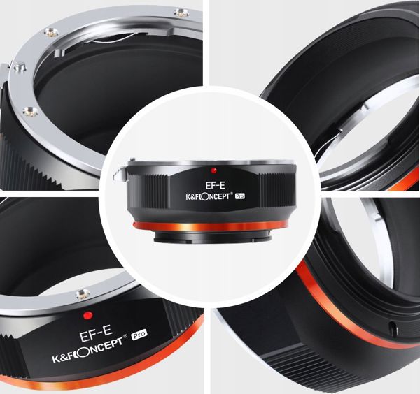 K&F Concept Pro Αντάπτορας Φακού Canon EF/EF-S σε Sony E/NEX - KF06.437