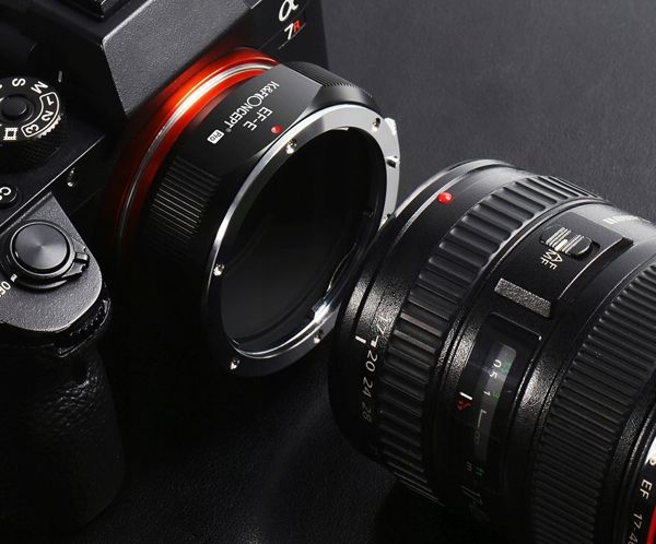 K&F Concept Pro Αντάπτορας Φακού Canon EF/EF-S σε Sony E/NEX - KF06.437