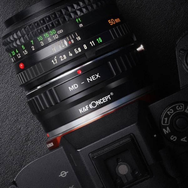 K&F Concept Αντάπτορας Φακού Minolta MD σε Sony E / NEX Mount - KF06.073