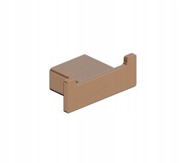 KFA Διπλή Κρεμάστρα Μπάνιου, PVD Brushed Rose Gold, 864-032-34
