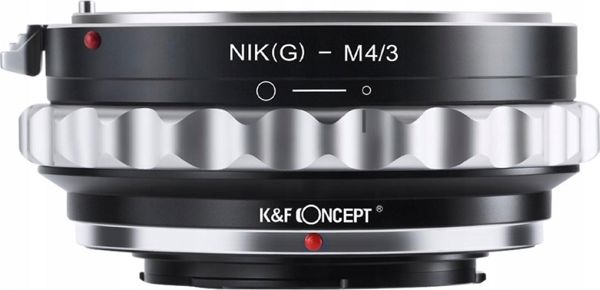 KF Concept Προσαρμογέας Φακού Nikon G F Ai Ai-s σε Olympus & Panasonic Micro 4/3 M4/3 - KF06.077