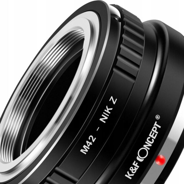 K&F Concept Προσαρμογέας Φακού M42 σε Nikon Z - Για Nikon Z5, Z6, Z7, Z50