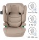 KIDWELL FOTELIK TENDO BEIGE 100-150cm ISOFIX