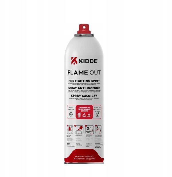 Kidde Spray gaśniczy Flame Out 500 ml