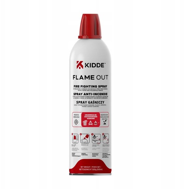 Kidde Spray gaśniczy Flame Out 500 ml