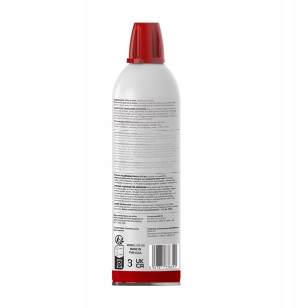 Kidde Spray gaśniczy Flame Out 500 ml