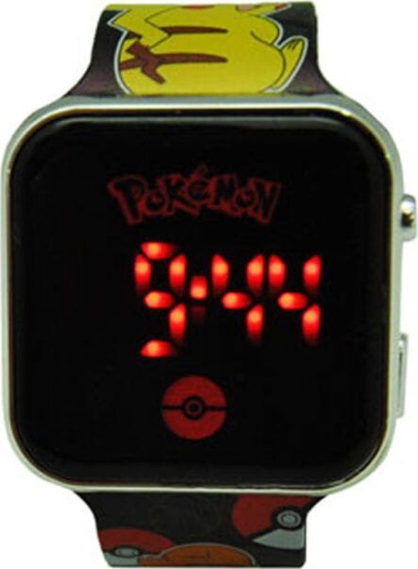 Kids Euroswan Zegarek cyfrowy LED Pokemon Charmander POK4322