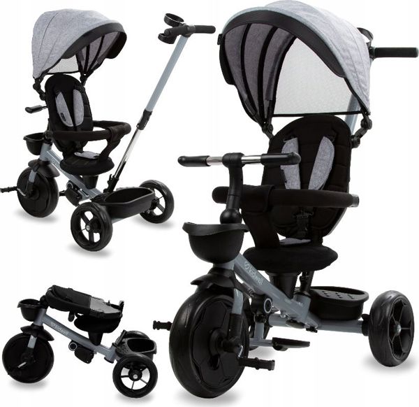 Kidwell Rowerek trojkolowy AXEL szary Titanium Grey kidwell