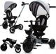 Kidwell Rowerek trojkolowy AXEL szary Titanium Grey kidwell