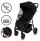 KIDWELL Καρότσι περιπάτου ENZO BLACK 5906601700521