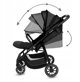 KIDWELL Καρότσι περιπάτου ENZO BLACK 5906601700521