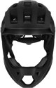Kiddimoto Κράνος πλήρους προσώπου Nils Extreme MTW101 μαύρο, ελαφρύ, με ρυθμιζόμενη εφαρμογή