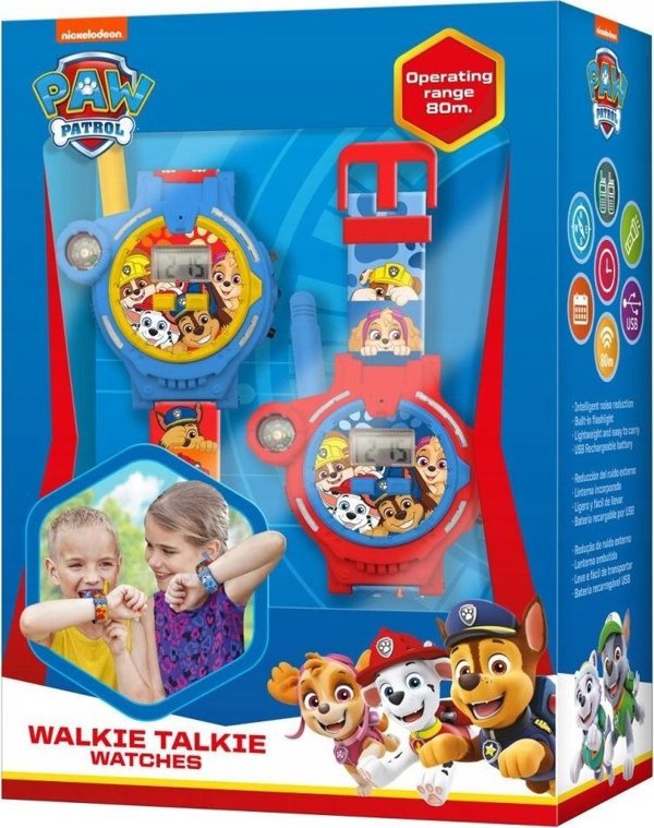Kids Euroswan Zegarek Walkie Talkie PAW PATROL Psi Patrol PW19911 Kids Euroswan