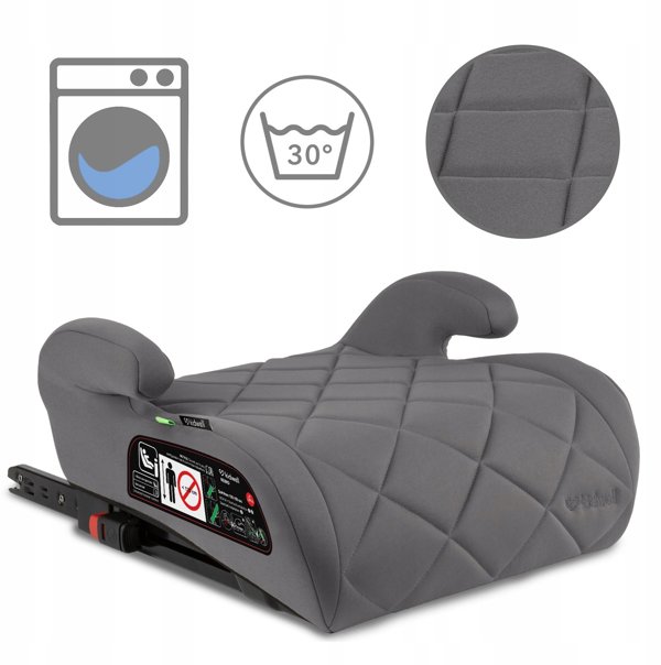 KIDWELL FOTELIK BOSTER PODSTAWKA REMO ISOFIX GRAY