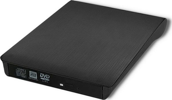 Qoltec Εξωτερική Θήκη για CD/DVD Drive SATA σε USB 2.0 (51863)