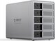 Orico θήκη-ραμμή δίσκων Thunderbolt 3 για 5 δίσκους 2,5"/3,5" SATA HDD/SSD - γκρι