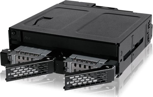 Kieszen Icy Dock 2x 2.5" SSD/HDD + Ultra Slim ODD 5.25" ToughArmor (MB602SPO-B)