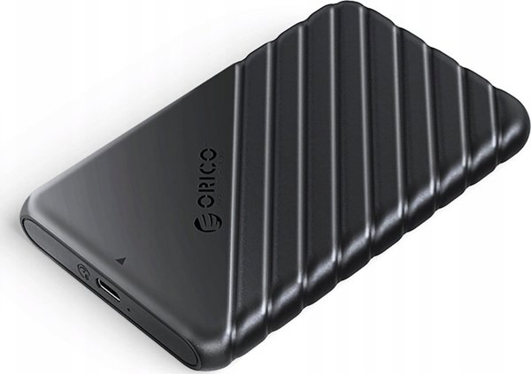 Θήκη για δίσκο 2,5" HDD/SSD USB-C 3.1 6Gbps - μαύρη