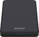 Savio Θήκη για Εξωτερικό Δίσκο HDD/SSD 2.5" USB 2.0 AK-73 - Μαύρη