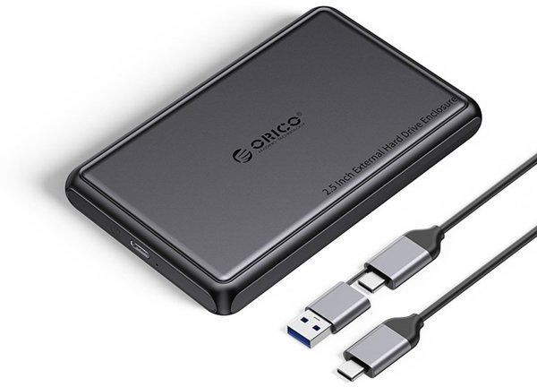 Θήκη δίσκου DDL25-C3 2.5'' HDD/SSD USB-C 5Gb/s Μαύρη ORICO