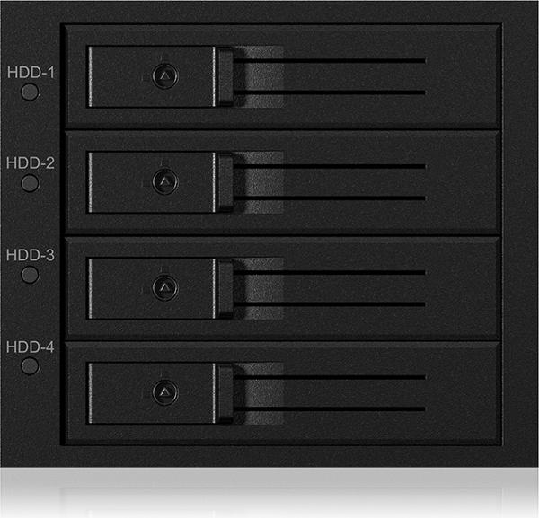 Kieszen Icy Box IB-564SSK Backplane 4x 3.5 HDD 3x 5.25 6Gb/s 56004