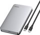 Ugreen Θήκη Σκληρού Δίσκου 2.5" HDD/SSD USB-C 3.2 Gen 2, Ασημί (70499)